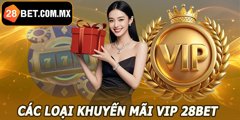 Các loại khuyến mãi VIP 28BET phổ biến